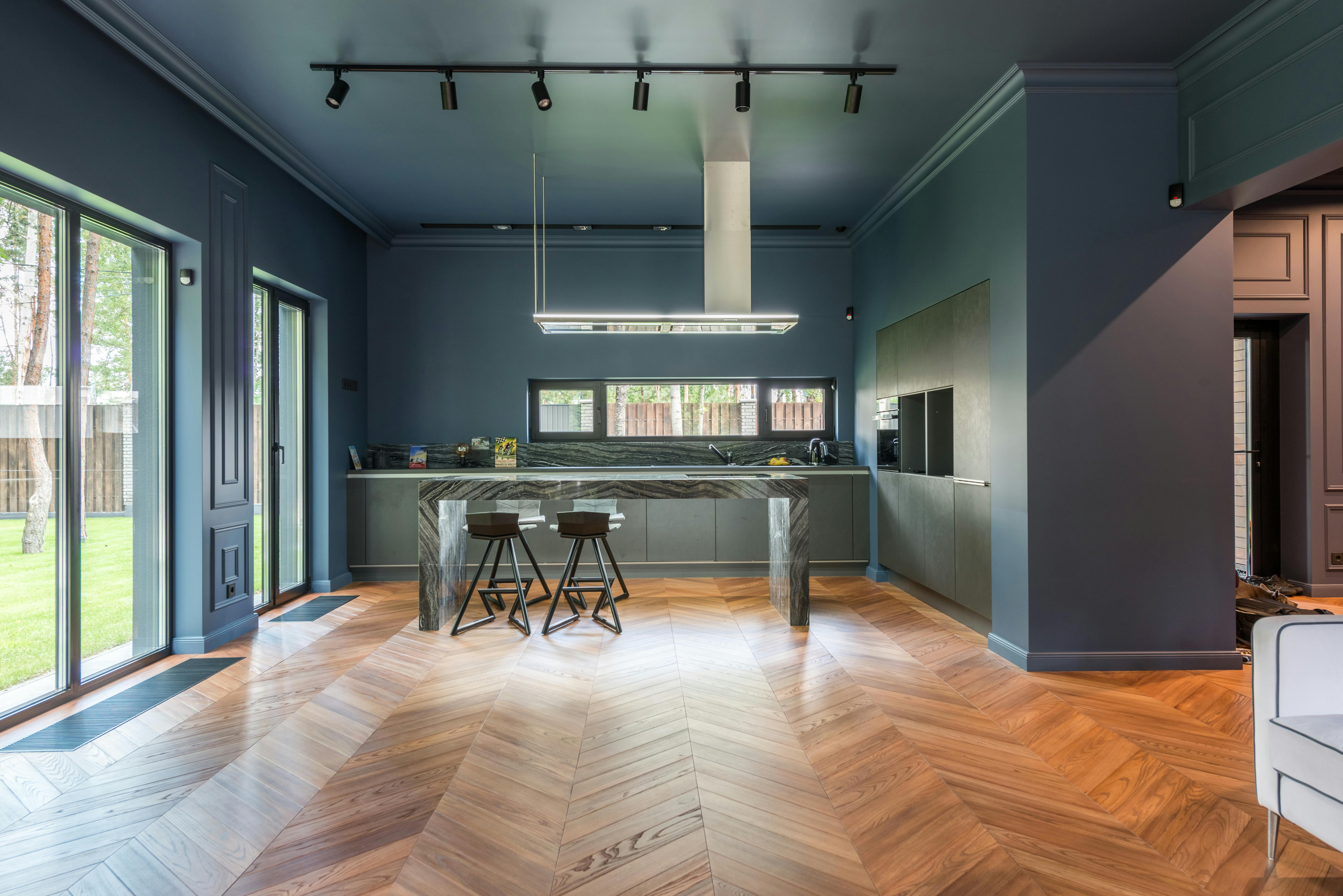 Penthouse kitchen interior