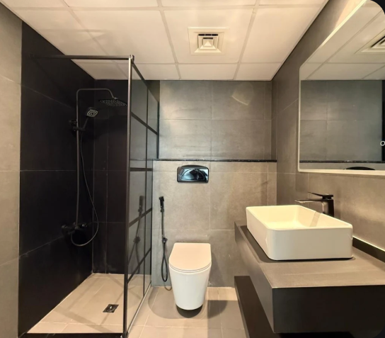 Bathroom after renovation