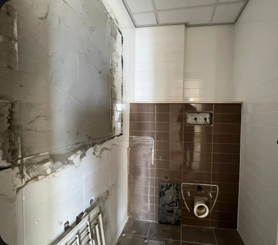 Bathroom before renovation